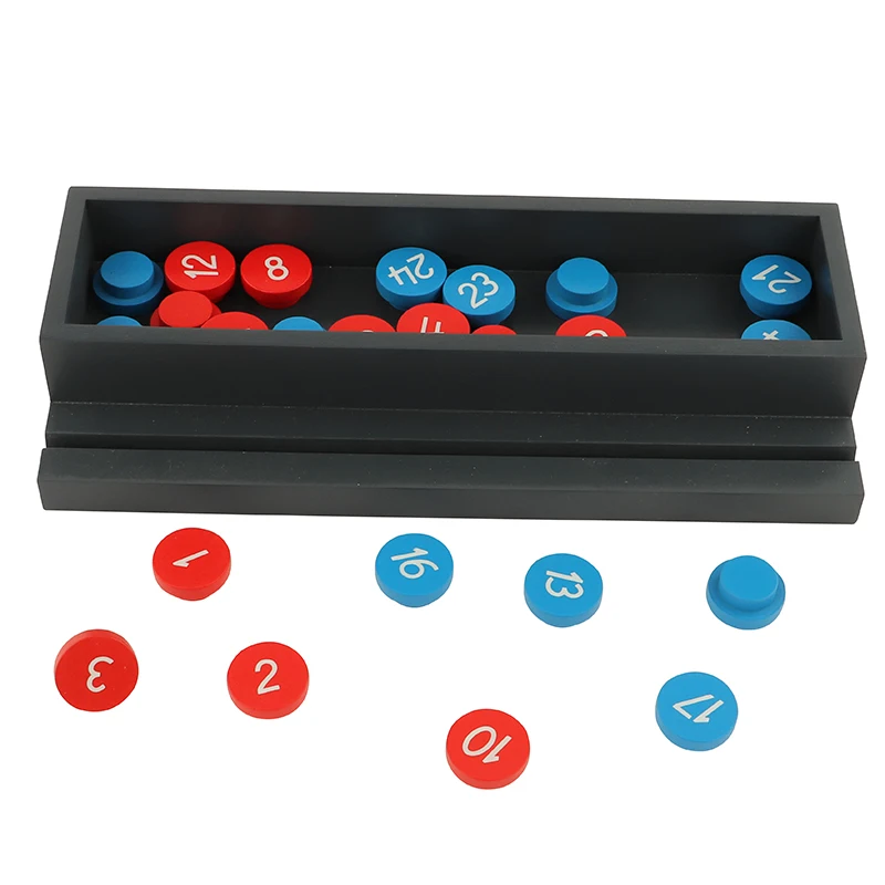 MA159 Montessori Clock with Moveable Hands for Nursery School  Mathematics Toy Montessori  Educational Toys