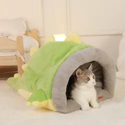 Japanese Style Sleeping Bag Pillow And Quilt Set Removable And Washable Cat Nest Folding cat bed NO 3