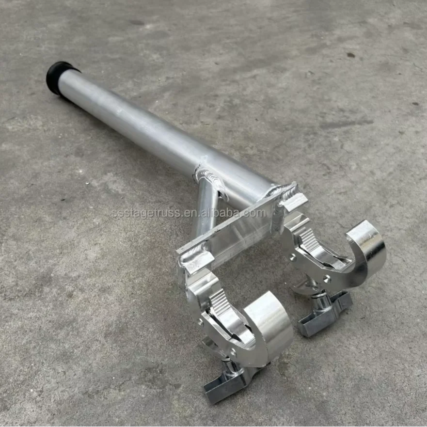 Aluminum Double Clamp Lighting Hook Truss Event Lighting Metal Material Display Durable Alloy Construction