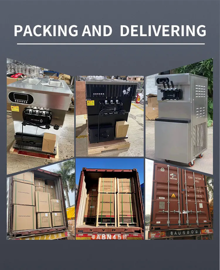 Italian Ice Cream Machine Commercial Soft Ice Cream Maker Manufacturer