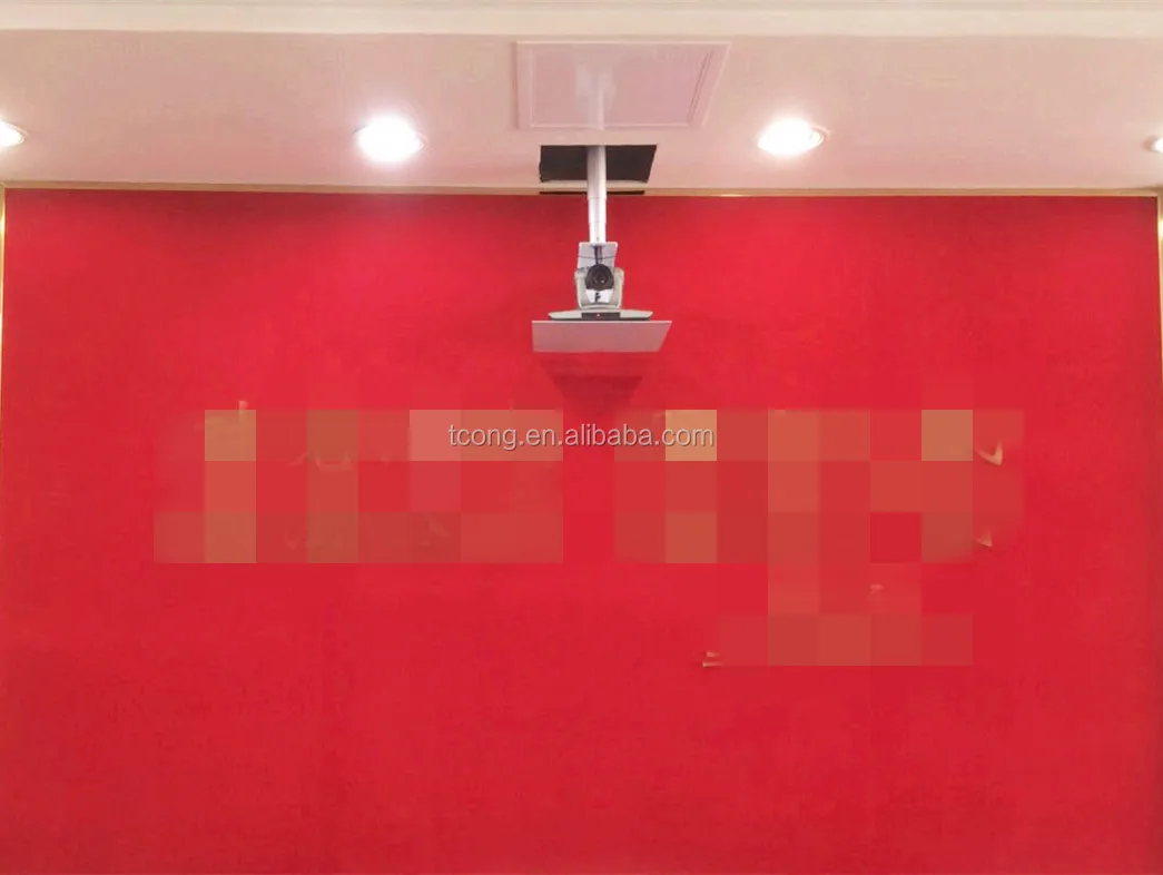 Telescoping Ceiling Camera Lift Ceiling Hidden CCTV Camera Mount with Single Column Vertical Travel 3M Motorized  Camera  Mount