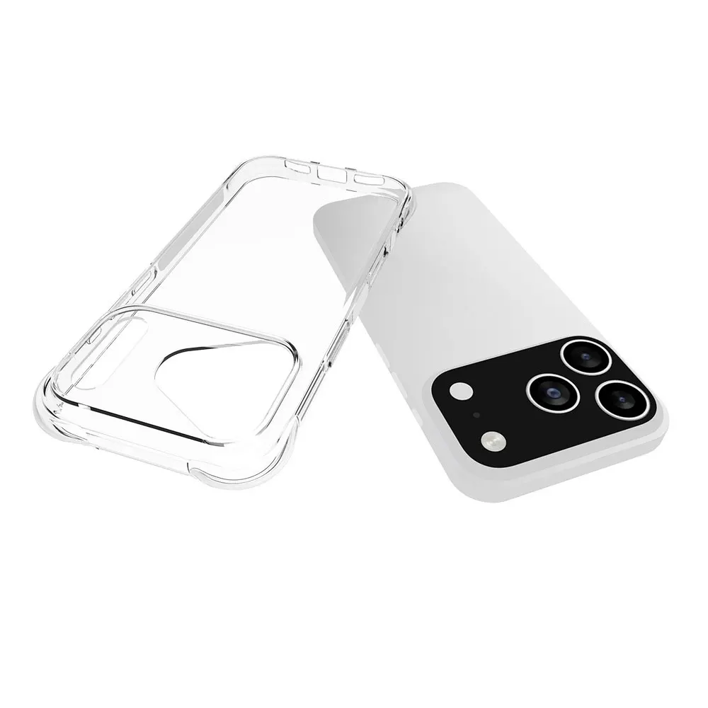 product hard pc transparent clear phone cover for iphone 17 air pro max ultra slim drop proof plus protection phone case oem odm laudtec-5