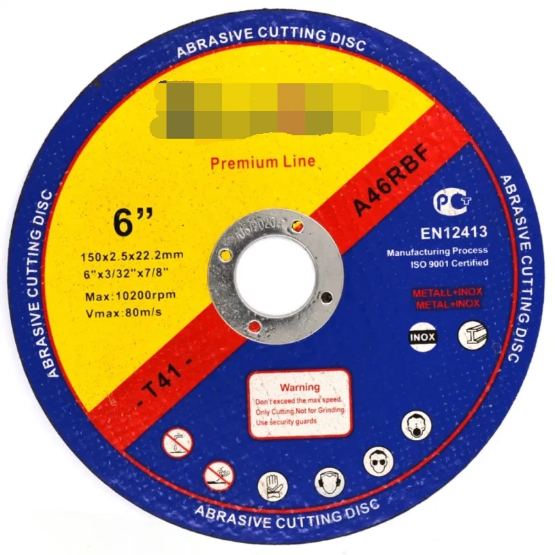 High Performance China 5 inch Abrasive Metal Cutting Disc For Metal & Steel Cutting Wheel