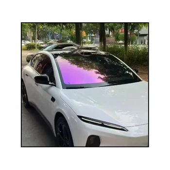 High Quality 99% Nano Ceramic Chameleon Royal Purple Car Solar Window Film