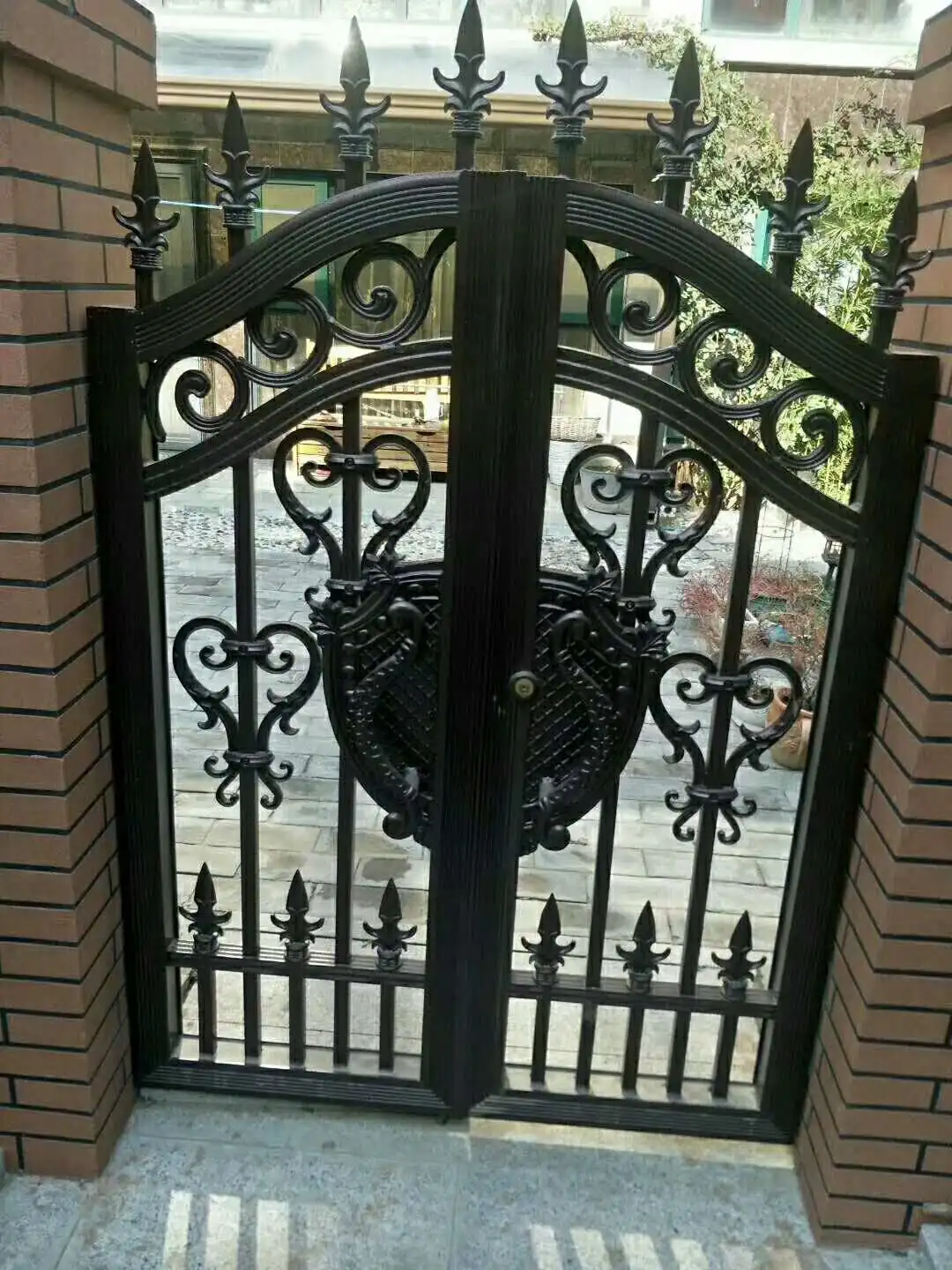 TOMA Automatic Sliding Gate Aluminium Railing Motor for 1 Ton