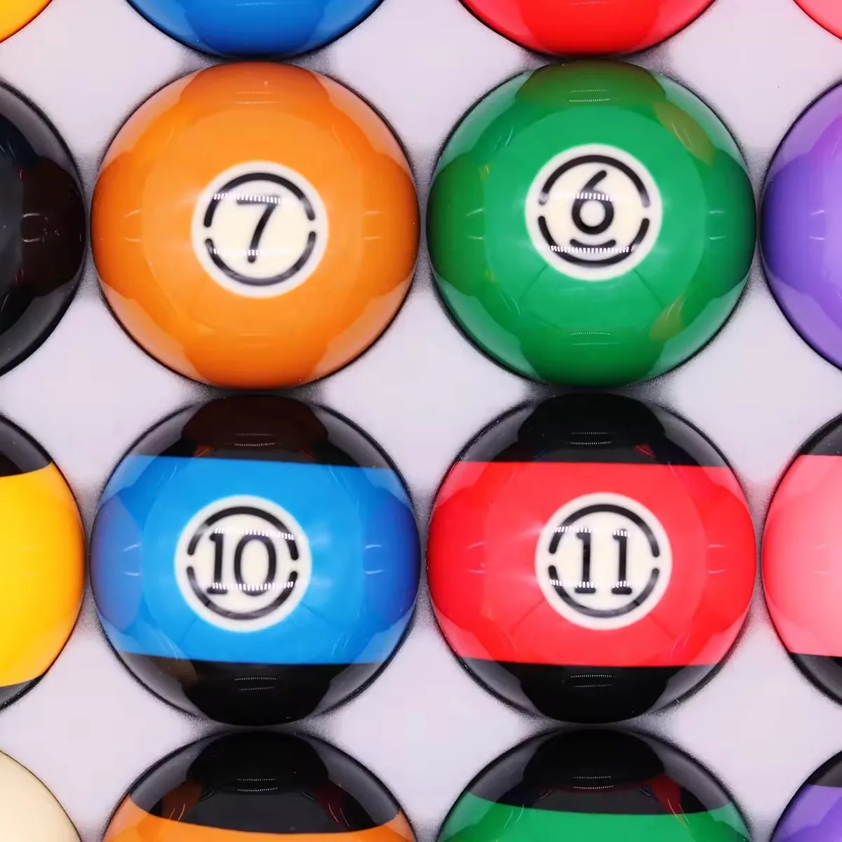 Feima Pool Ball Set - 16pcs of Superior Quality Resin Balls
