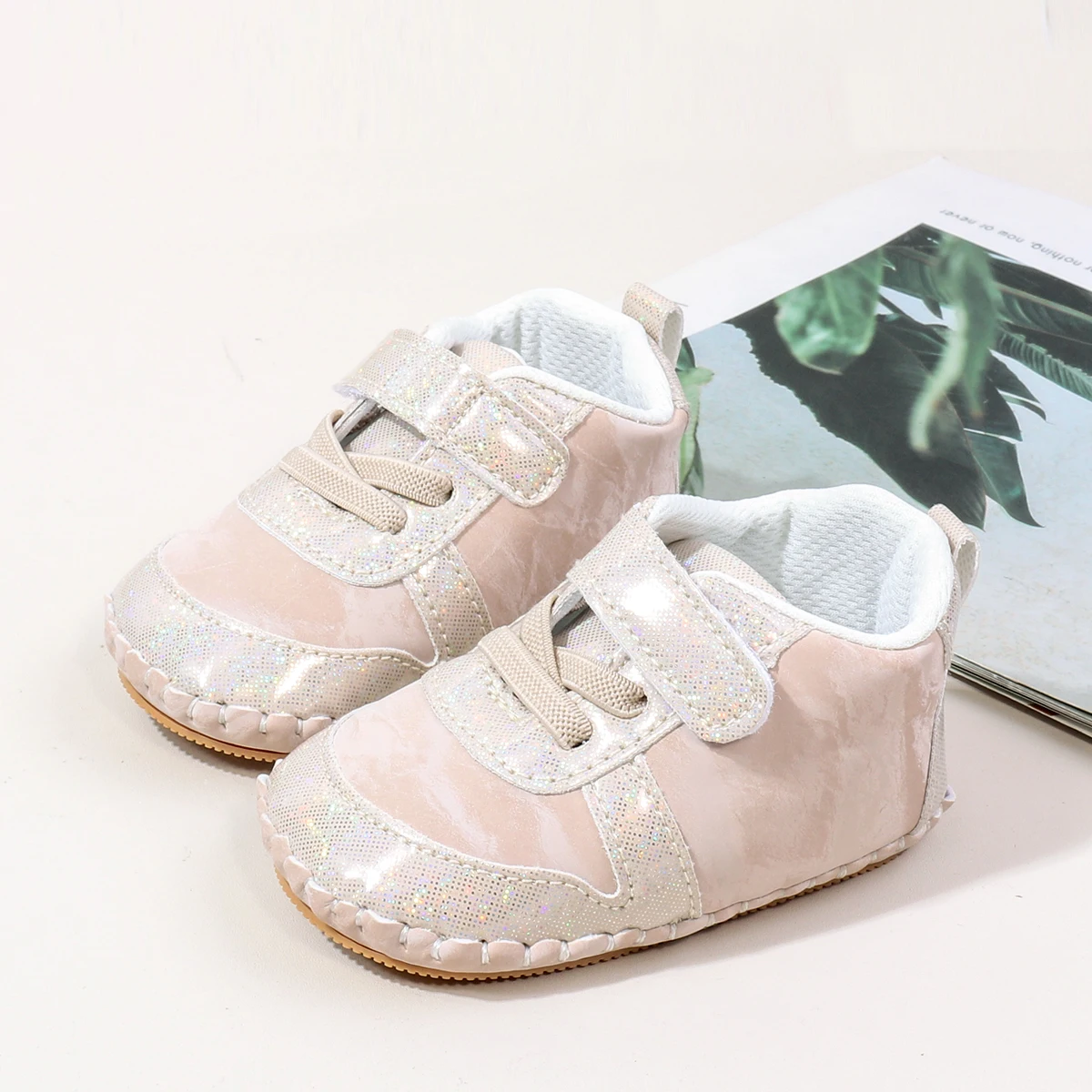 High Quality Baby Sneakers Soft PU Anti-Slip Sole Light Breathable Rubber Flat Walking Style Spring Autumn Newborn Toddler Boys manufacture