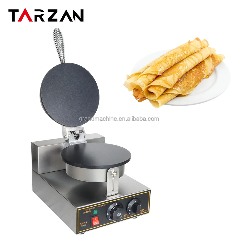 Electric Automatic Roll Cone Baking Machine/Small Commercial Machinery ice cream cone waffle maker  biscuit making machine manufacture