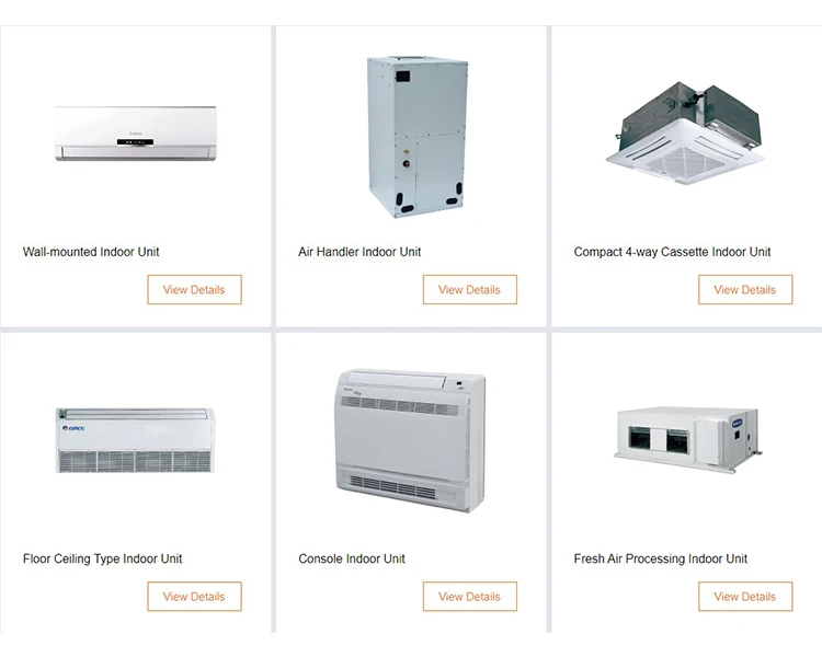 Abot MRV 5  Vrf Vrv System Multi Split Dc Air Conditioner Heat Exchanger for Home and Commercial