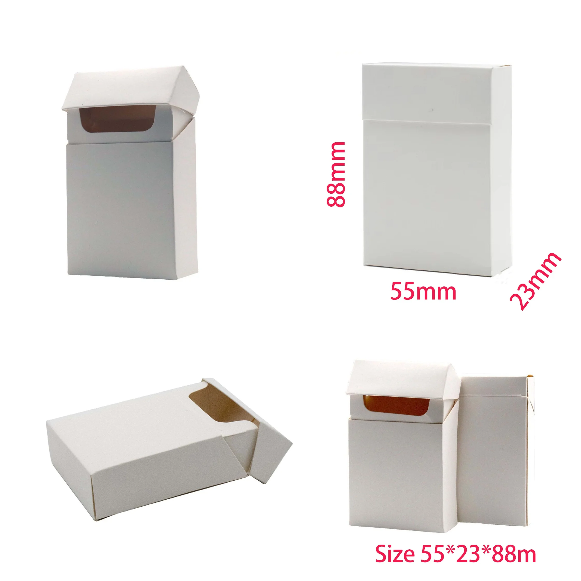 Customized 20 Packs Printed Paper Cigarette Packaging Box OEM Cigarette Packaging Case
