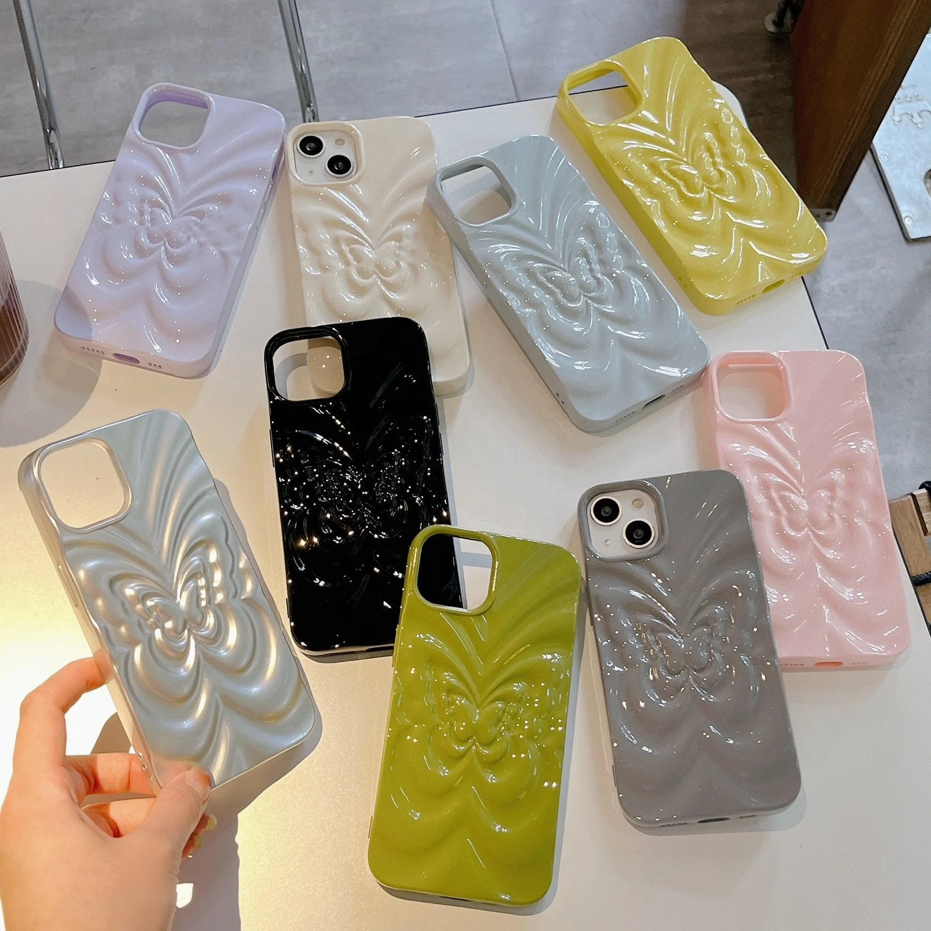 Candy Color Jelly Soft Touch Phone Case For Iphone 16 15 14 13 12 11 Plus Pro Max Tpu Shockproof Cover