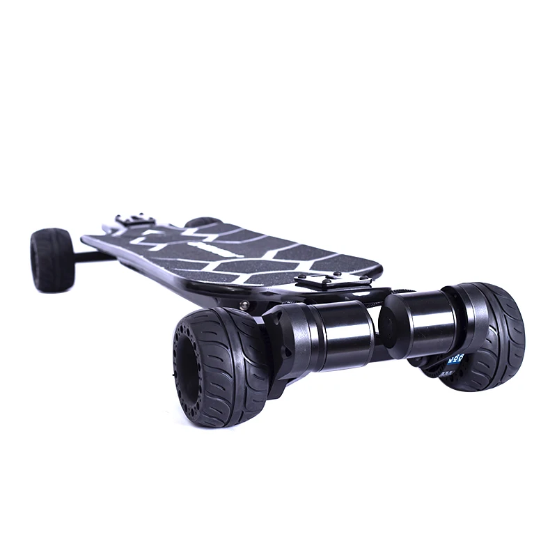 Super Powerful 6368 Dural Belt Drive Top Speed 55kms/h Electric Skateboard With 115mm Rubber