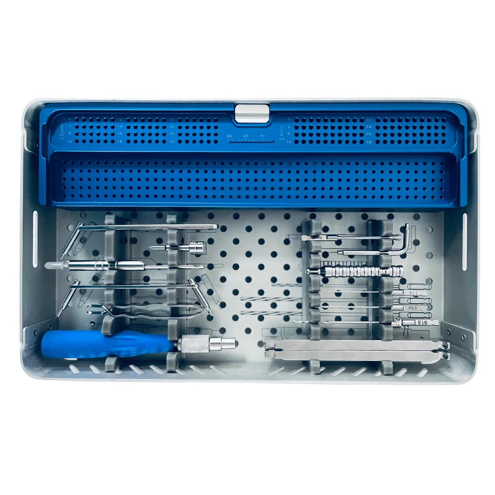 Dags Instrument Orthopedic Veterinary Instrument Set for Dogs Plate Type with Reusable ...