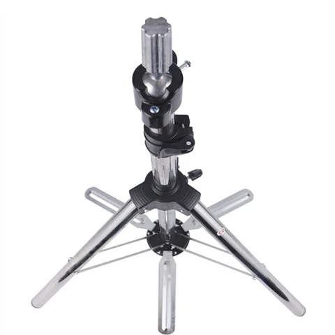 Stainless Steel Wig Stand Tripod for Training Mannequin Head