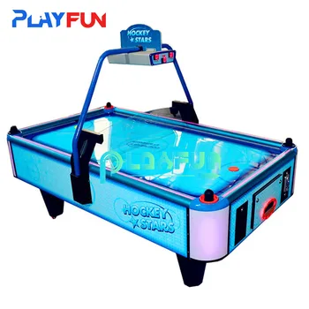 custom folding kit diy adult blue Arcade game machine Air Hockey arcade Coin operated table sports game machine for sale