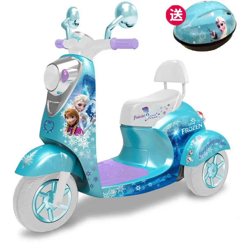 frozen electric scooter