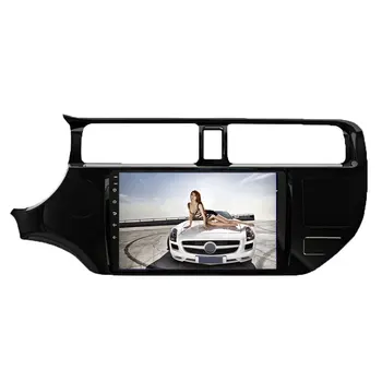 9inch IPS touch screen car radio for KIA Rio android 9 operation system with wifi gps navigation stereo