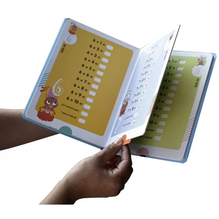 Tablas De Multiplicar Custom Children Hardcover Book Printing ...
