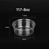 500 ice jelly bowls, 330ml each, with a diameter of 117mm.