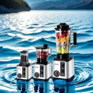 3 in 1 Stainless Steel Commercial Wall Breaker Blenders Portable Personal Juicer Smoothie Mixer for Household Use