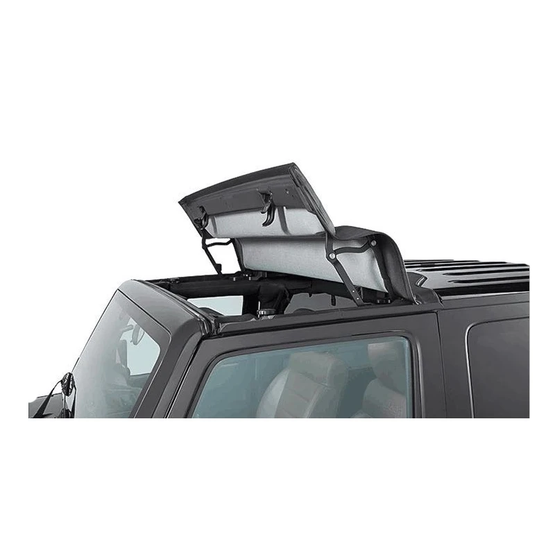 Hot Sale Exterior Accessories For Jeep Wrangler Jk 2007+ Black Canvas 4  Door Top Set Power Front Soft Top Cover Car Sunroof - Buy Soft Top For Jeep  Wrangler Jk Claraboyas De