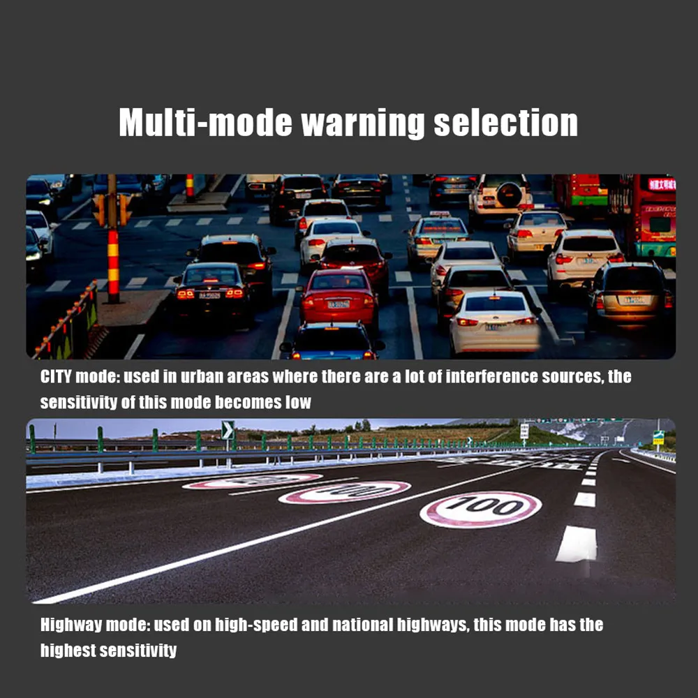 Factory Price RAD2000 Band Anti Radar for Car Full-Band Auto 360 Laser Radar Detector Alert K X Ka Band Anti Radar for Car