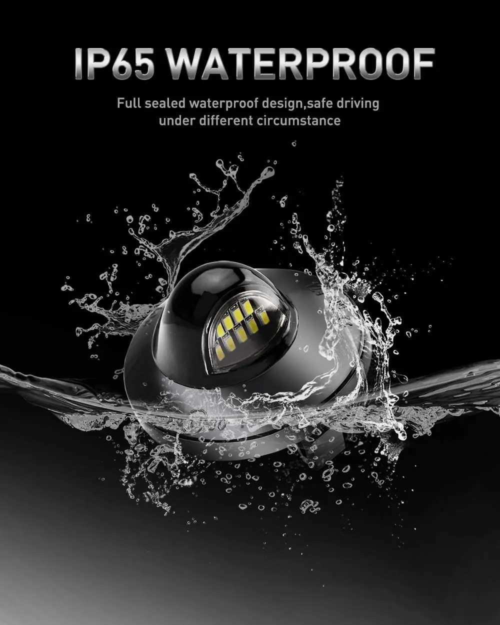 Trucks 9smd Led License Plate Light For Ford F150 F250 Explorer Car