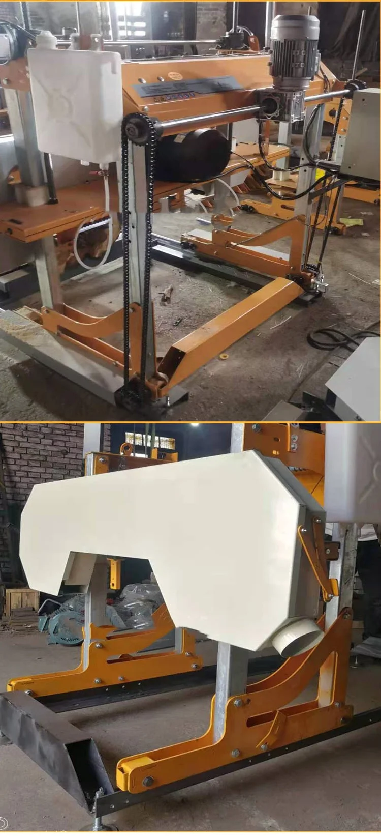 380v Fully Automatic Cnc Log Cutting Machine Panel Saw Mobile Sawing ...