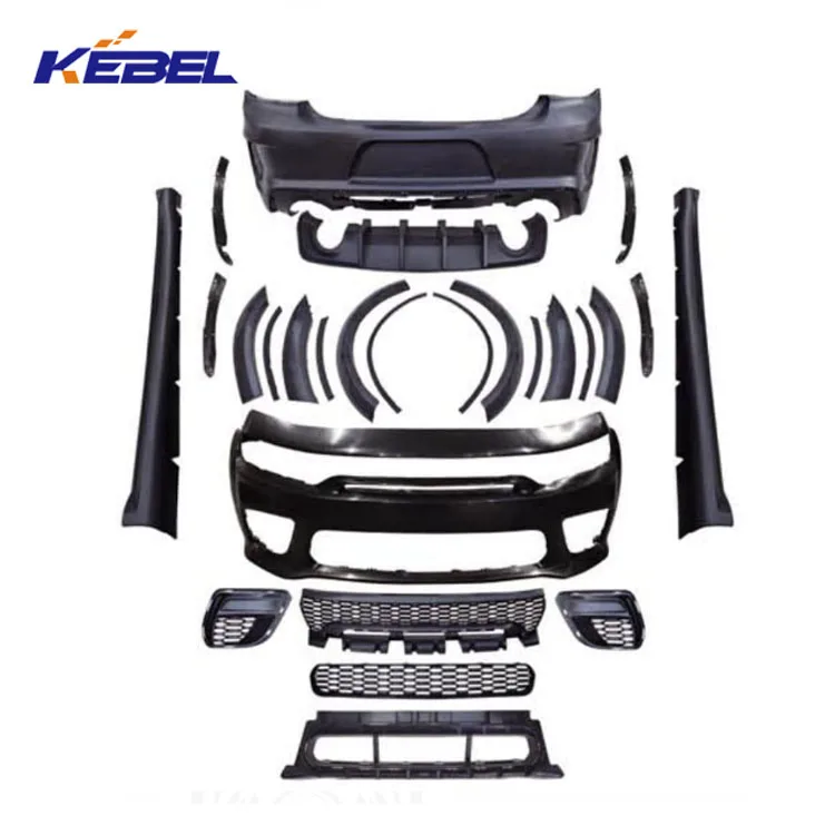 Front Bumper Assembly Auto Part  Front Bumper Kit for Dodge Charger SRT Hellcat 2015 2016 2017 2018 2019 2020 2021 2022 2023