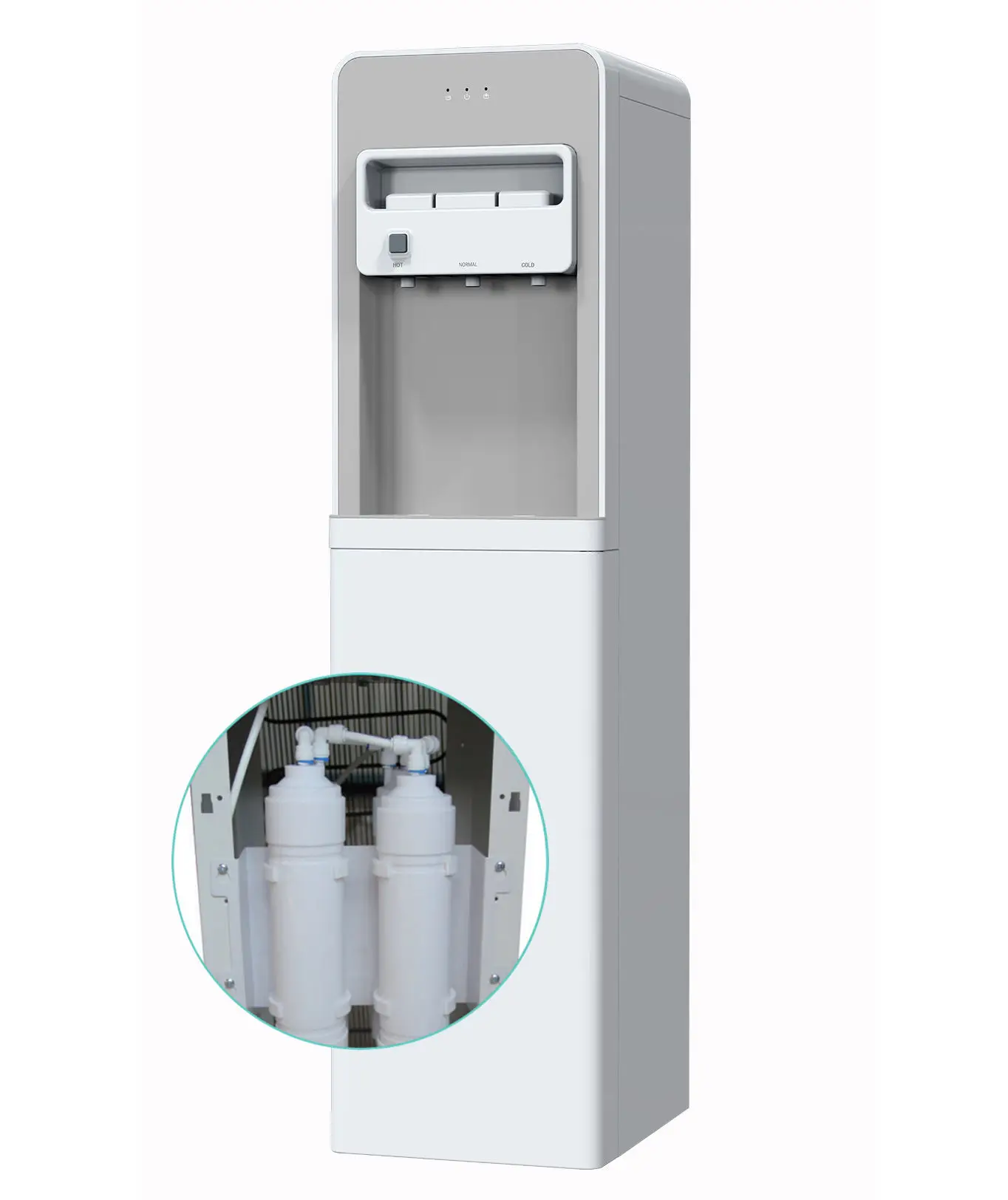 Автоматический диспенсер для горячей и холодной воды 3 в 1 с системой фильтрации RO UF для дома