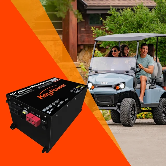48V LiFePO4 Battery 100Ah 105Ah 135Ah 230Ah Lithium ion IP67 Electric Golf cart batteries For EZGO CLUB CAR Yamaha with BMS