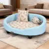 Azul (manta y almohada incluidas)