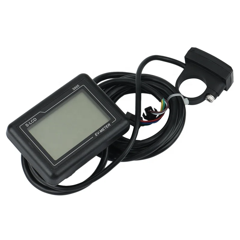 SM SunniMix Motor Controller LCD Display Meter for Ebike 24V-48V LCD Display Panel for Ebike Electric Bike Meter 