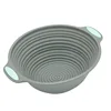 Plateau de fermentation de pain pliable rond de 9 pouces