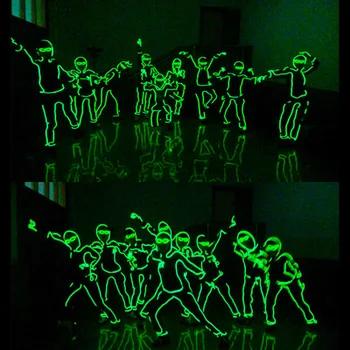 fluorescent dance performance costume props LED luminous clothing finished set