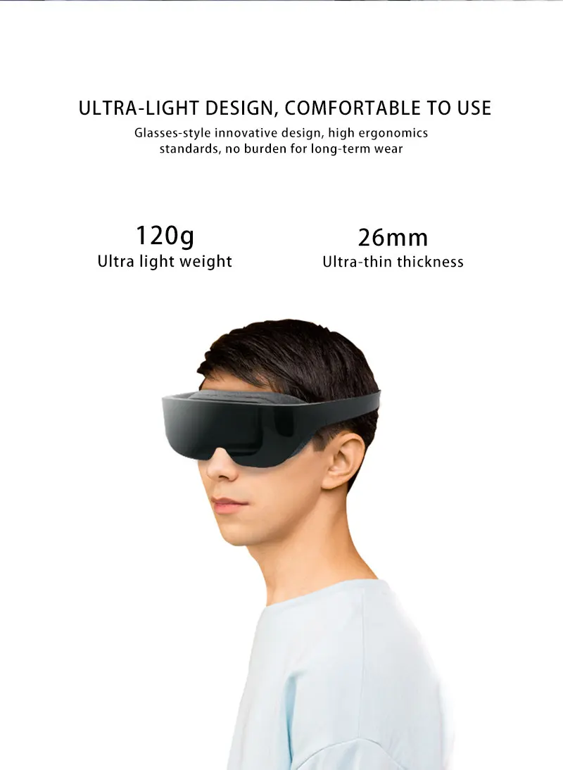 M1pro Giant Screen Glasses 1080p Video Glasses Buy 1080p 3d Video