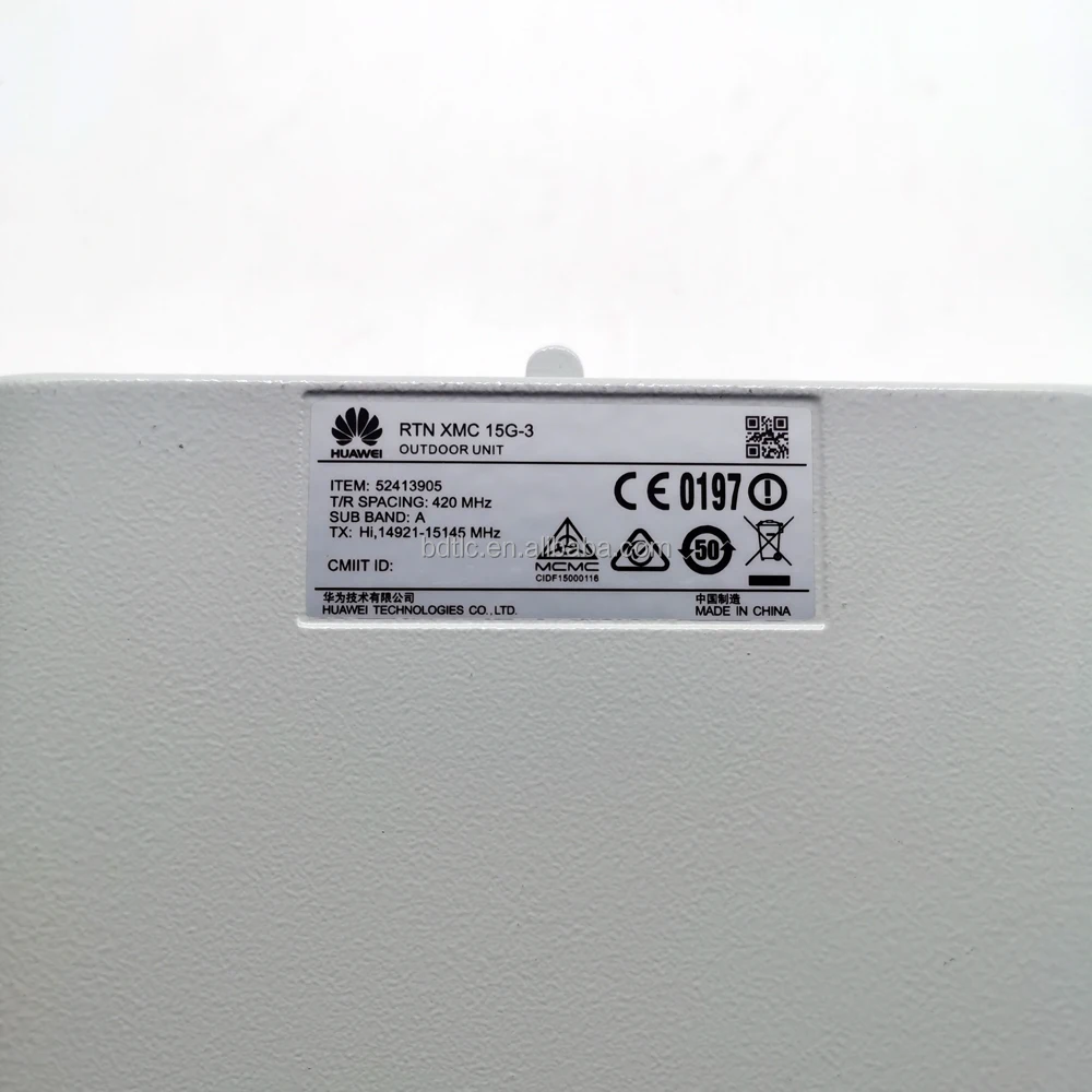 X15 Odu Router 15GHz ODU XMC-3 Low/High Site for 3G/4G Networks - Reliable ...