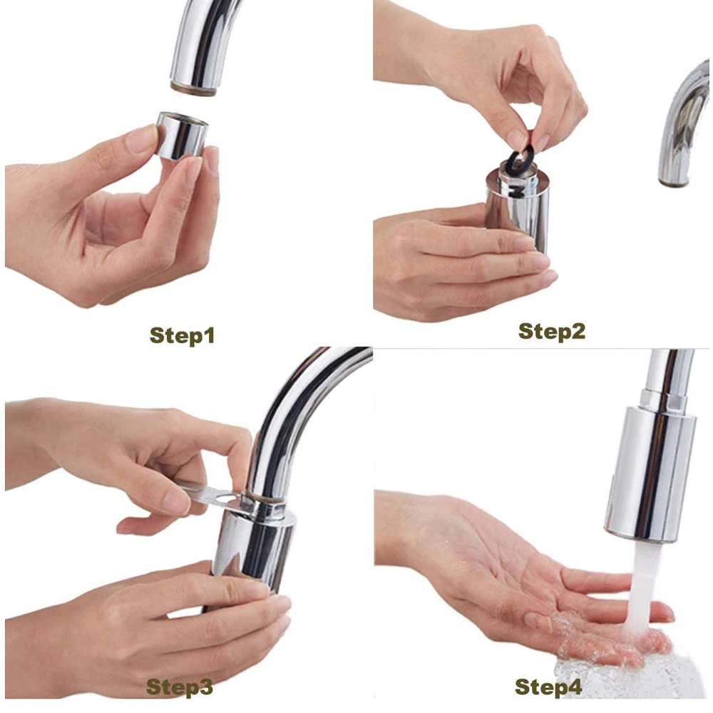 Touchless Faucet Adaptor For Kitchen Sink Sensor Faucet For Bathroom