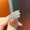 Gold,one diamond 0.50ct*5=2.5ct