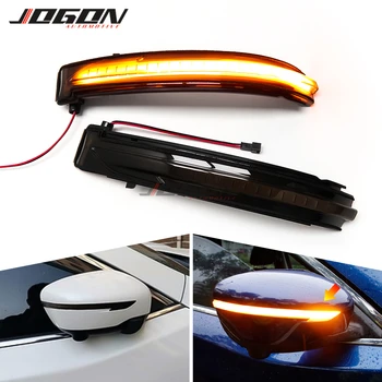 Dynamic Turn Signal Side Mirrors – Pair For Nissan X-Trail, Qashqai, Murano, Rogue – Clear Lens With Yellow Light