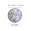 blue  plate