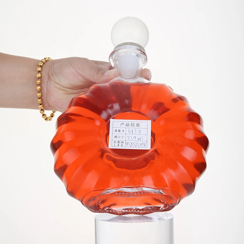 Drinking Liquor Bottle Unique Brandy 700ml Xo Luxury Glass Bottle Buy