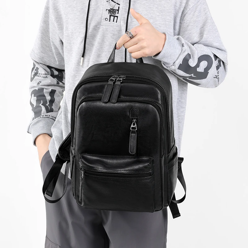 amazon brown faux leather backpack Affordable Amazon Faux Leather Backpacks