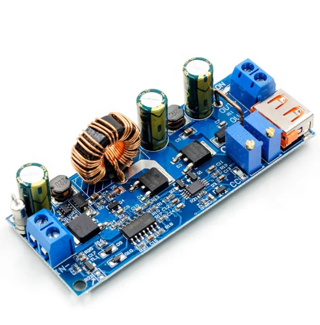 ZK 4KX CNC DC DC Buck Boost Converter CC CV 0.5 30V 4A Power Module  Adjustable Regulated Power Supply (2 Pcs)|AC/DC Adapters| - AliExpress