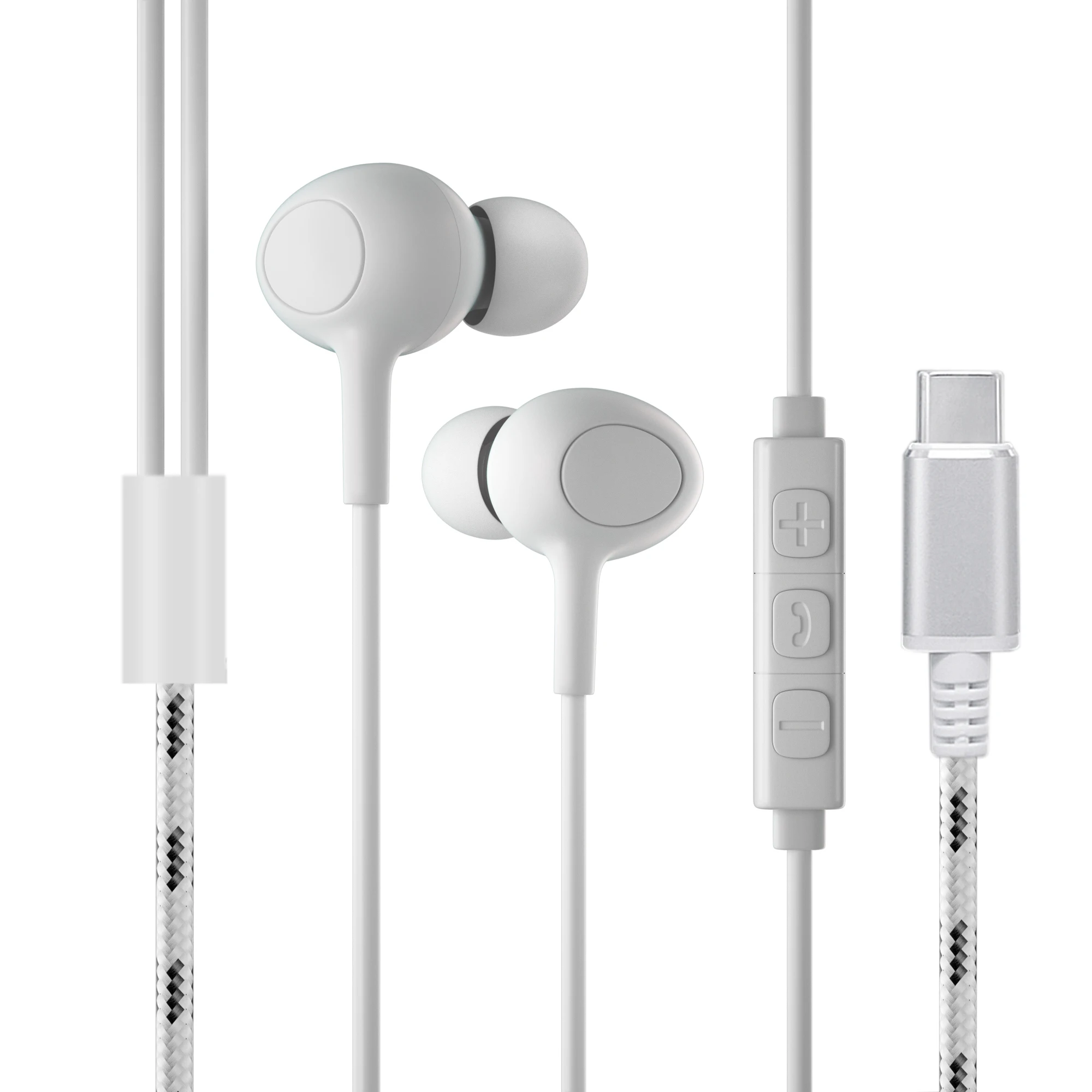 OEM USB-C DAC проводные наушники цифровая стереогарнитура типа c с микрофоном для Xiaomi