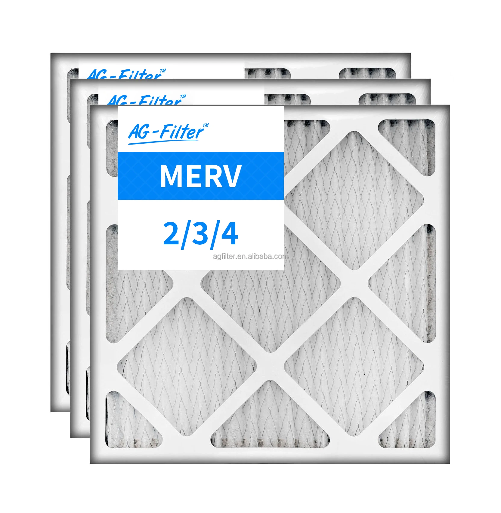 Agf Factory Merv 2 16x25x1 Ac Furnace Air Filter Fiberglass Furnace Air