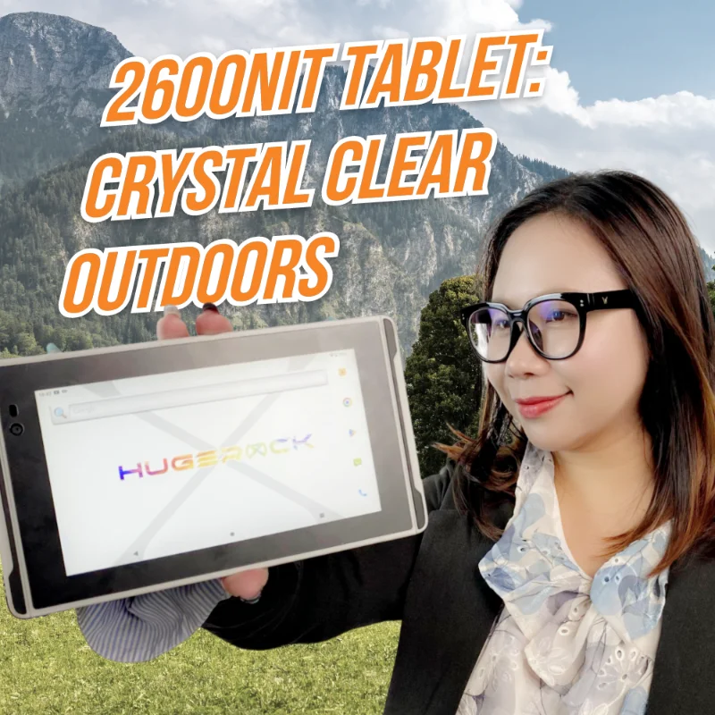 2600nit Tablet: Crystal Clear Outdoors Product Show Stream 2023 ...