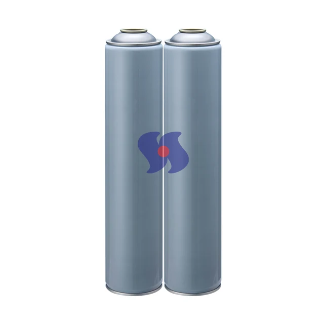 High Pressure Diameter 65x300mm Oxygen Empty Aerosol Spray Metal Tin Can with CMYK Printing