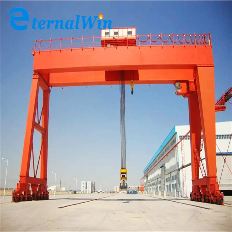 20T 30T Customized Lift Height Good Quality Heavy Duty Double Beam Gantry Crane