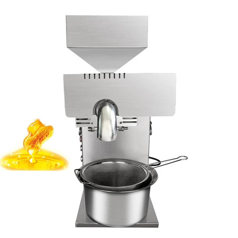 Многофункциональная автоматическая мини-машина для извлечения масла семян из нержавеющей стали холодного прессования пресс
